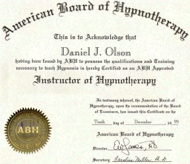 National Certification Training in Hypnosis and Hypnotherapy   